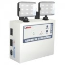 Bloco p/ Iluminação Emergência Automático  Led c/ Bateria  Ba221 