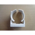 Abraçadeira/Fixador   3/4"  p/ Eletroduto PVC Branca