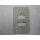 Placa 2x4 c/ 2 Furos para interruptor separado  10A   250v